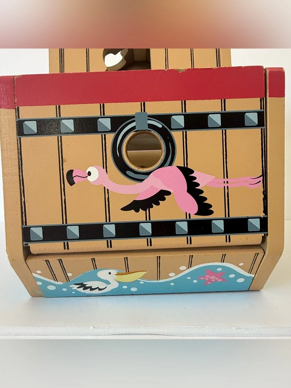 Melissa & Doug Noah's Ark Shape Sorter Wooden Play Set with Figures & Animals
